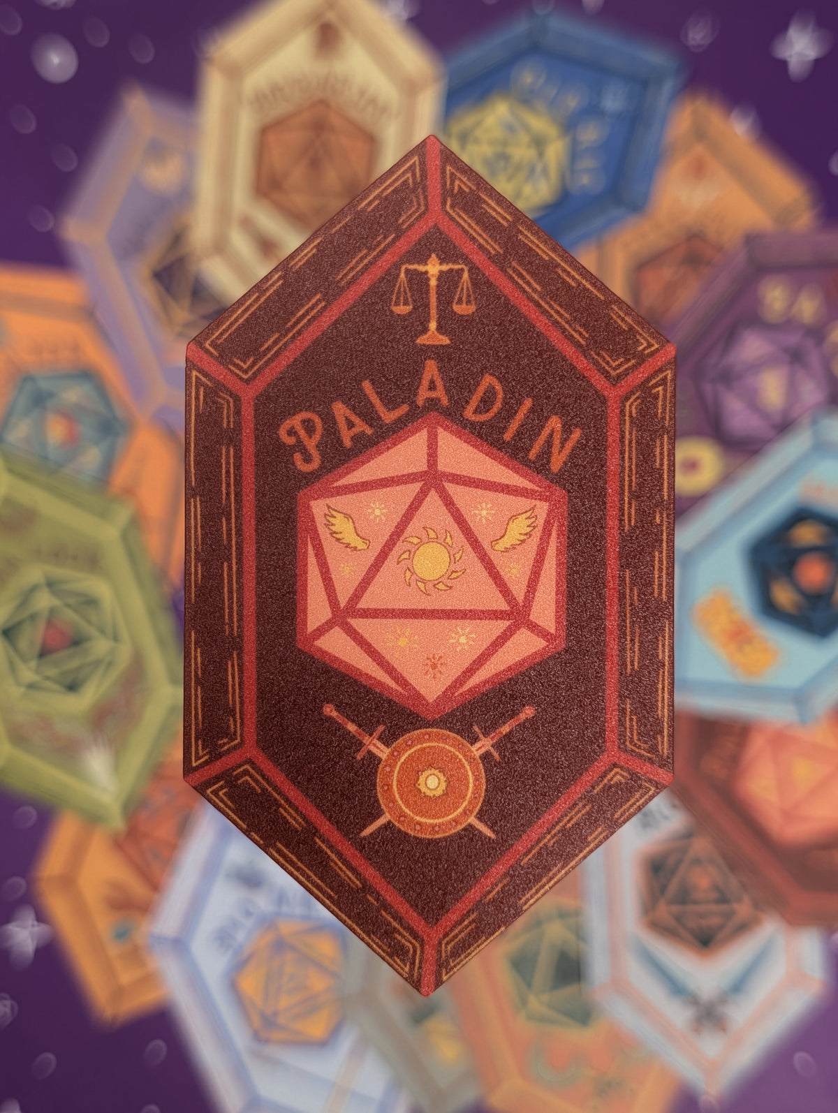 Paladin Gem Sticker