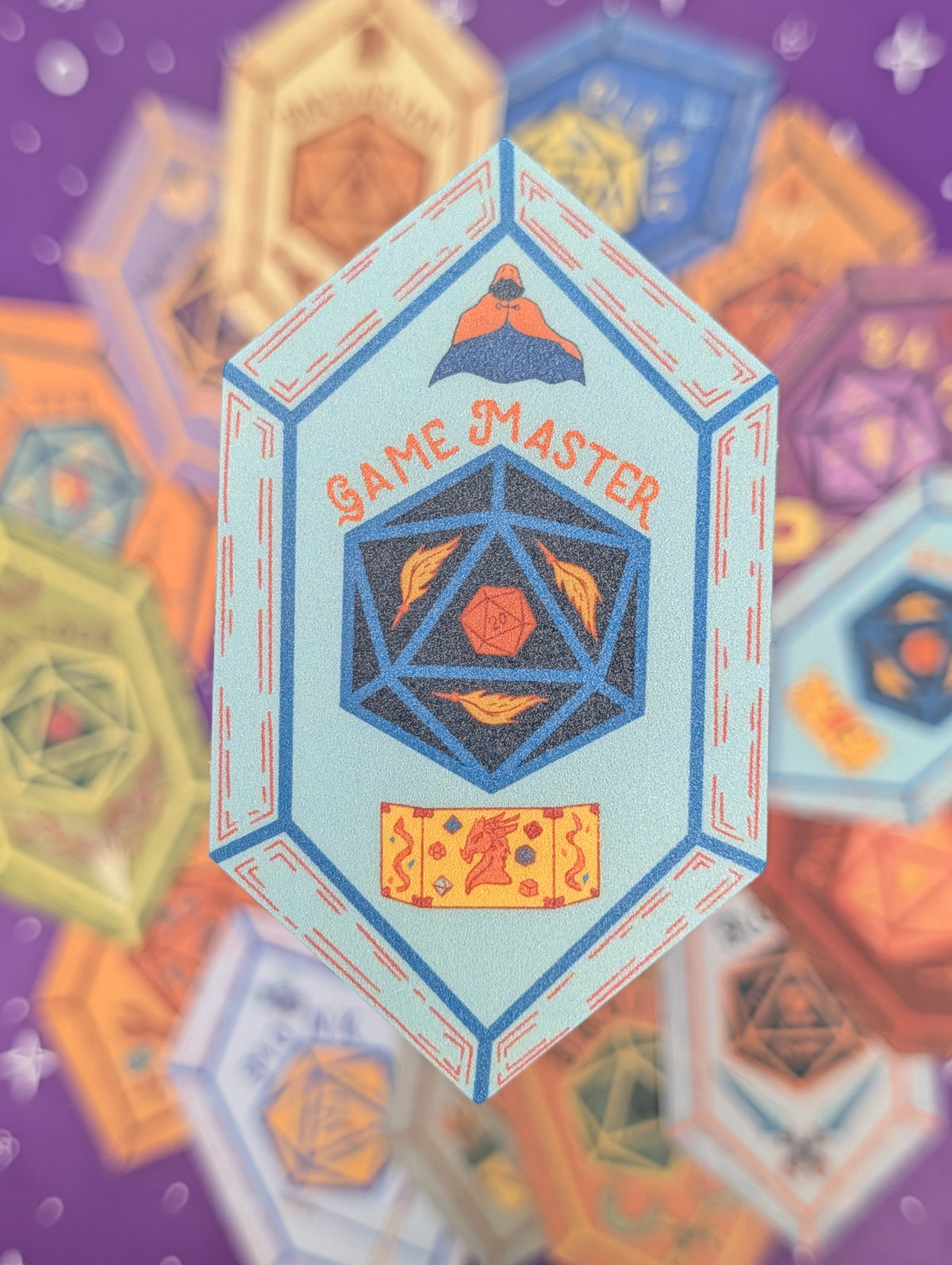 Game Master Gem Sticker