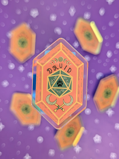 Druid Holographic Pin