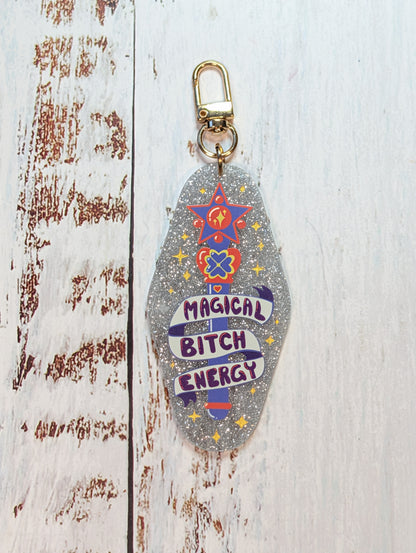 Magical Bitch Energy Keychain