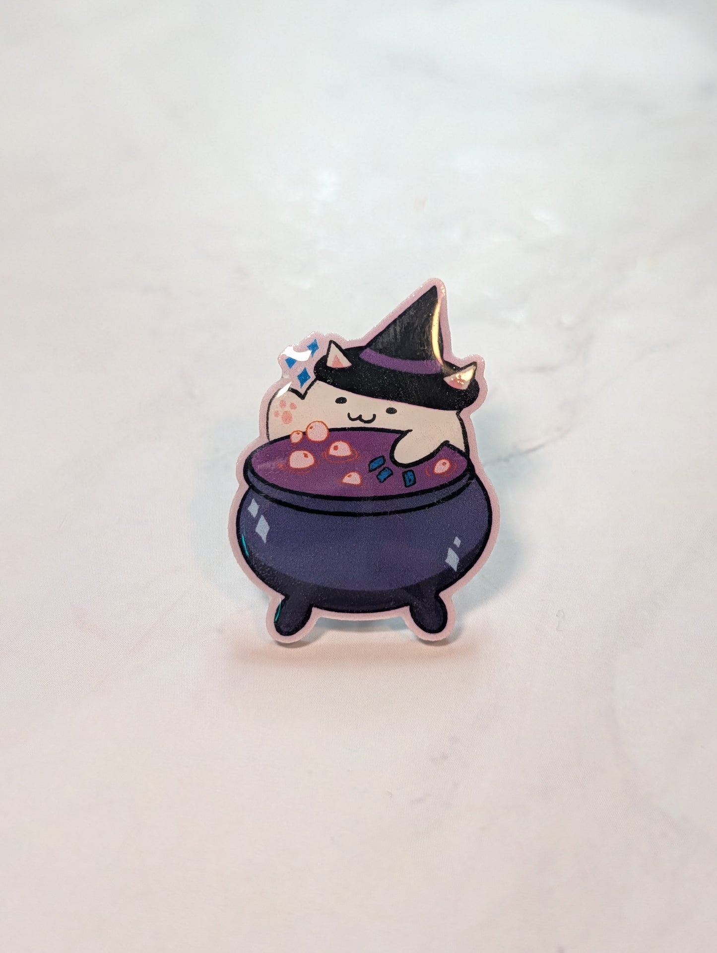 Witch Cat Pin