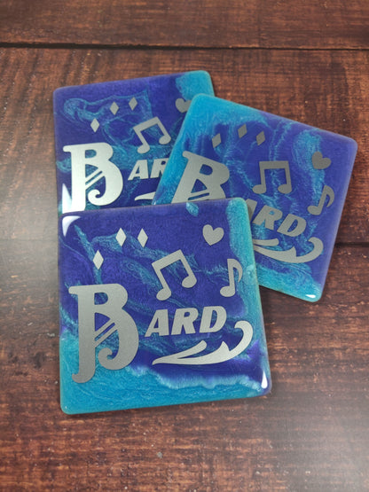 Build Your Party Resin Pour Coaster Set