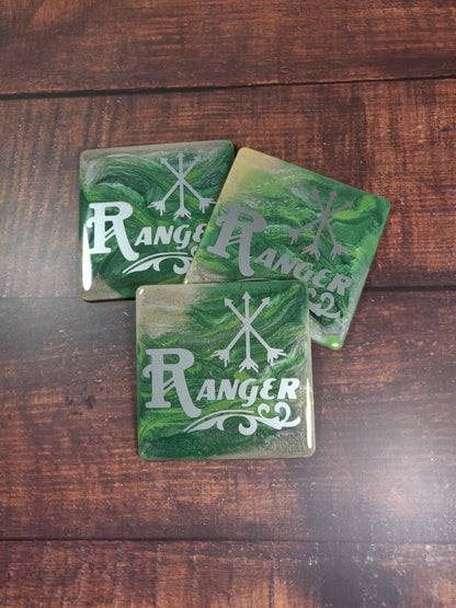Build Your Party Resin Pour Coaster Set