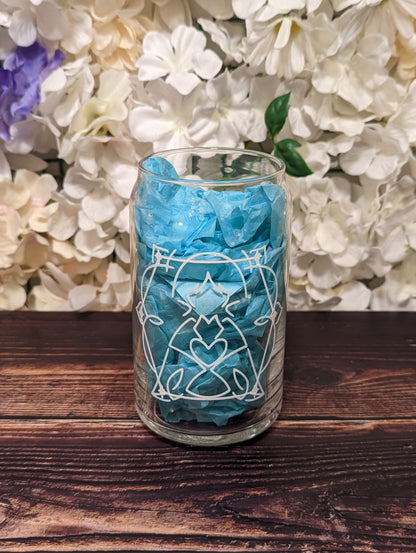 Wanderer Burst Constellation Color Changing Glass Cup 16oz