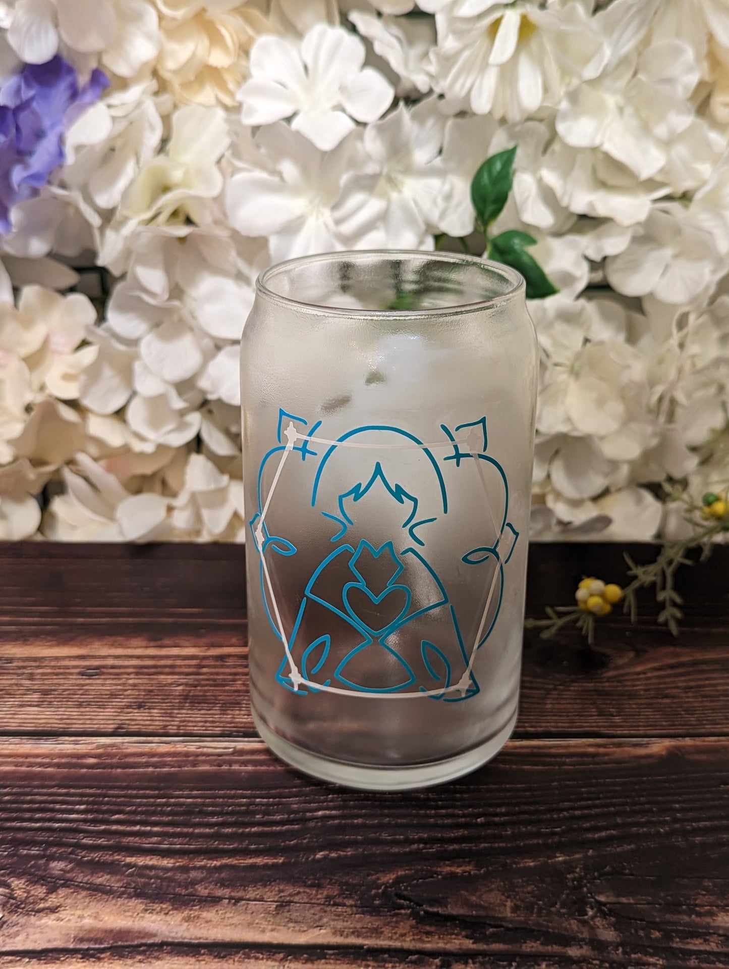 Wanderer Burst Constellation Color Changing Glass Cup 16oz